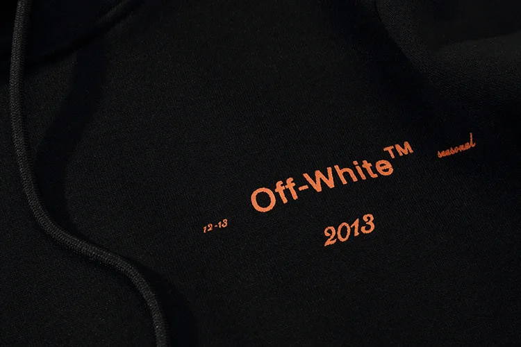 19SS OFF-WHITE OW 6 точечный принт стрелка Мужская Пара Набор Толстовка оптом и в розницу