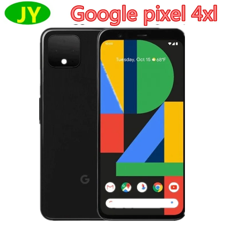 Original desbloqueado google pixel 4 xl 6.3 &quotpolegadas octa núcleo único sim 4g lte android celular 6gb ram 128gb rom smartphone |