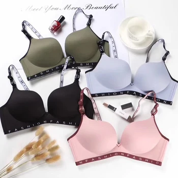 

Fashion Sexy Bras Wire Free Bralette Brassiere Ultra Thin Comfort Cup Female Underwear for Women Seamless Lingerie Push Up Bra