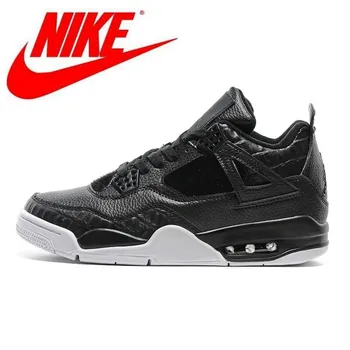 

Nike Air Jordan 4 Denim AJ4 Breathable Men's New Arrival Authentic Basketball comfortable Shoes AO2571-401