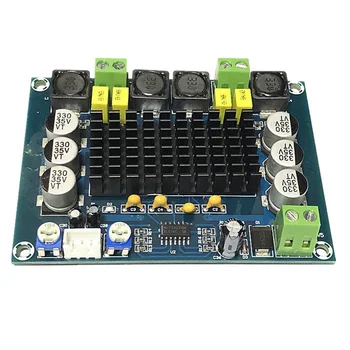 

2 X 120W Module Two Channel Space Saving Electronic Lightweight Sound High Power Audio Amplifier Board Easy Install Part Digital