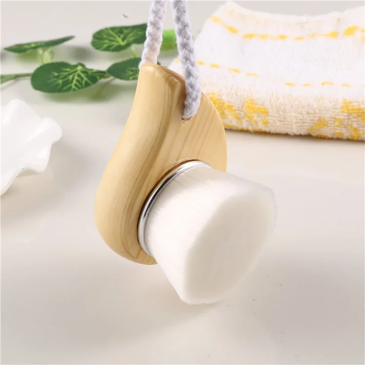 Face Clean Brush Wash Deep Cleansing Soft Fiber Mild Face Cleansing Brush Massager Facial Care Skin Pore Clean Brush