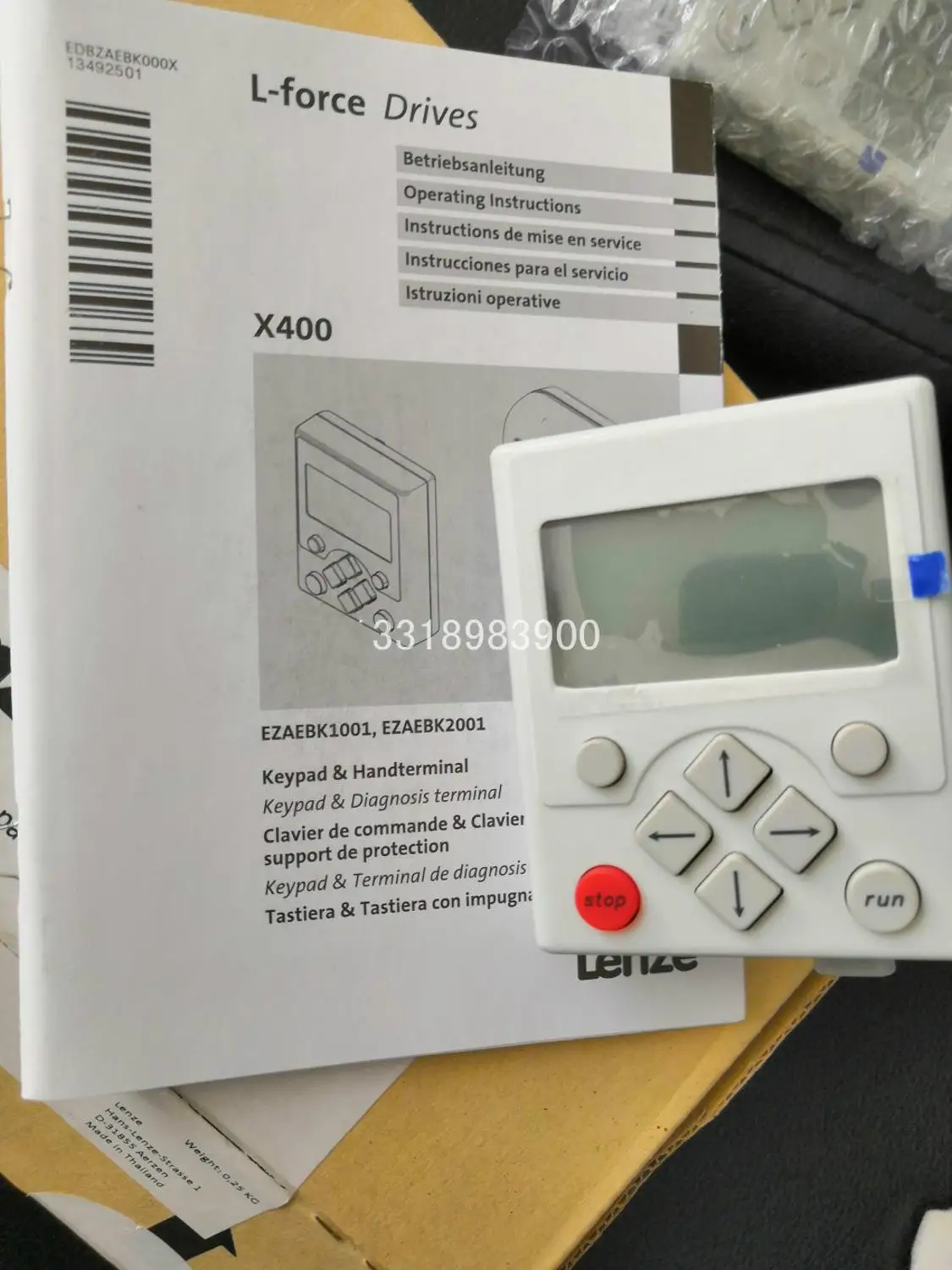 

Lenze 8400/9400 EZAEBK1001