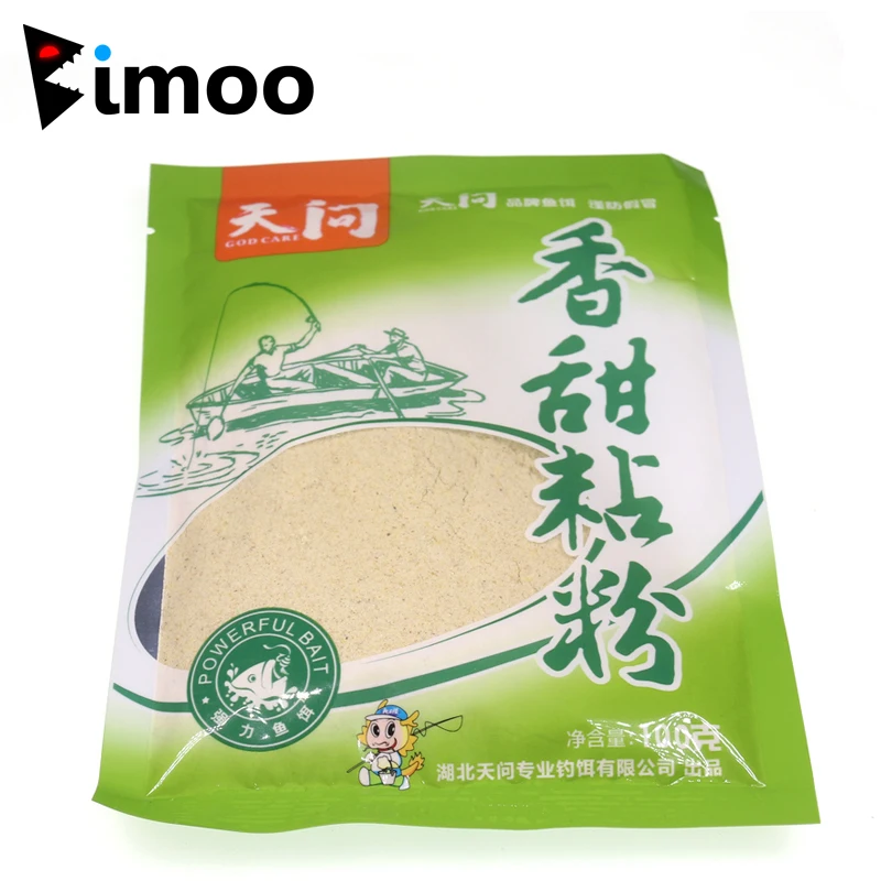 Bimoo 1 сумка 100 г приманка для ловли карпа со сладким вкусом наживка рыбной