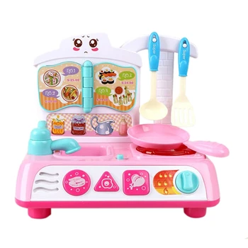 

Kitchen Toy Set Electric Gas Cooker Platform Educational Toys for Children