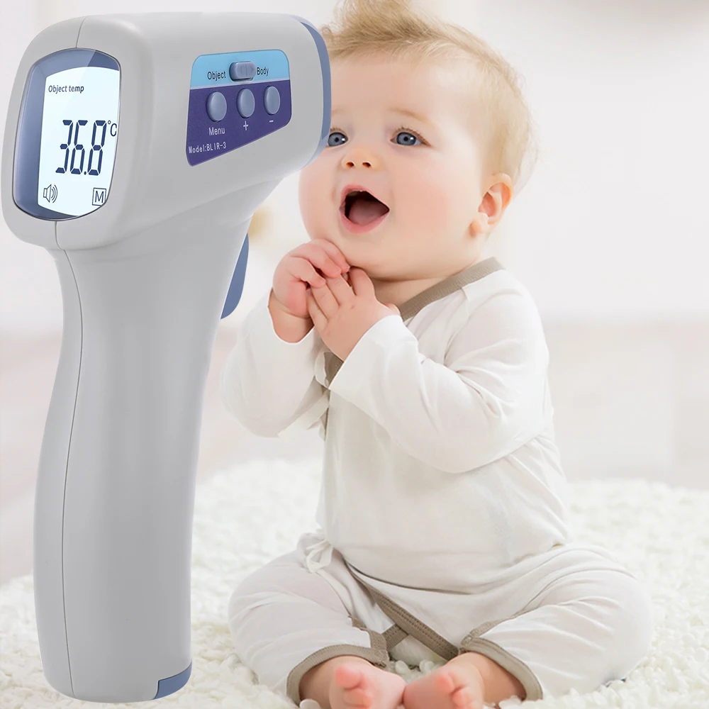 

Hot Digital Infrared Thermometer Non-Contact Handheld Laser Temperature Meter Pyrometer IR Laser Point Gun -50~380 Celsius