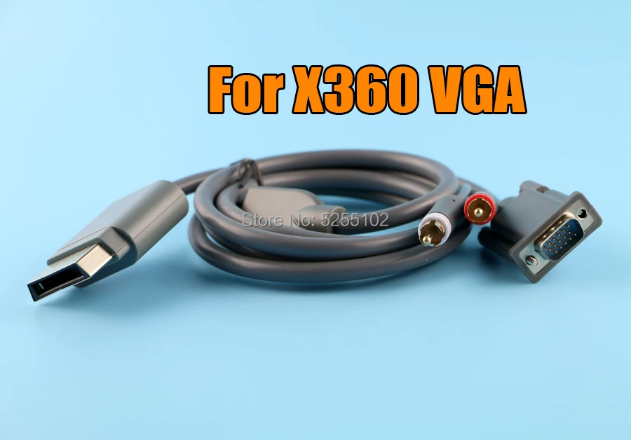 Sostituzione Ad Alta Definizione Vga Hd Av Cable Adapter Video Audio Hdtv Rca Pc Monitor Connecter Per Xbox360
