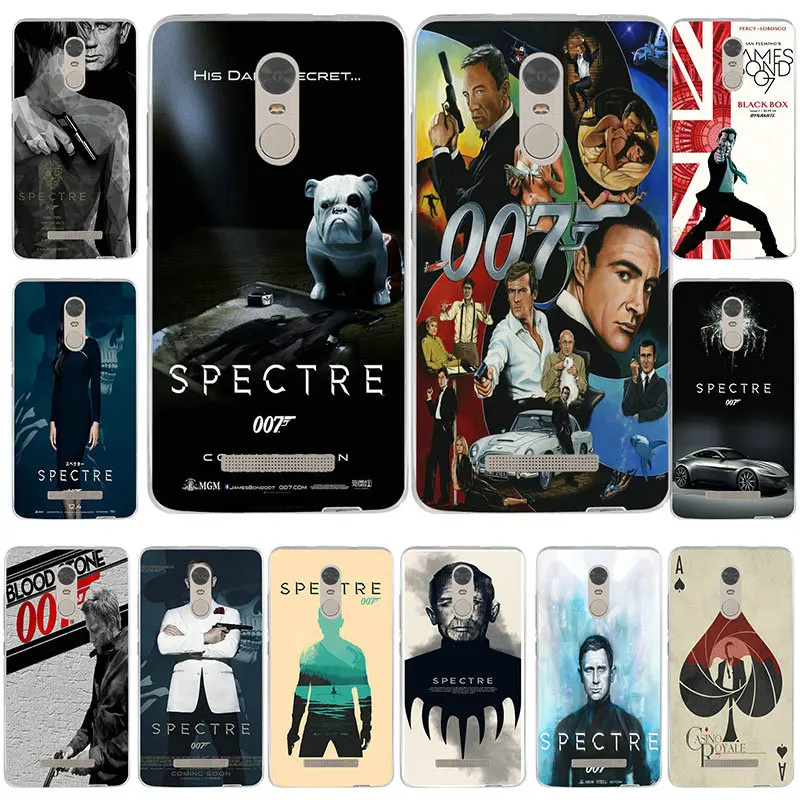 Модный фильм 007 James Bond Spectre для Xiaomi Redmi Mi Note 4X 2 3 3S 4A 5 6 5S 5X 5A 6X Pro Plus мягкие силиконовые