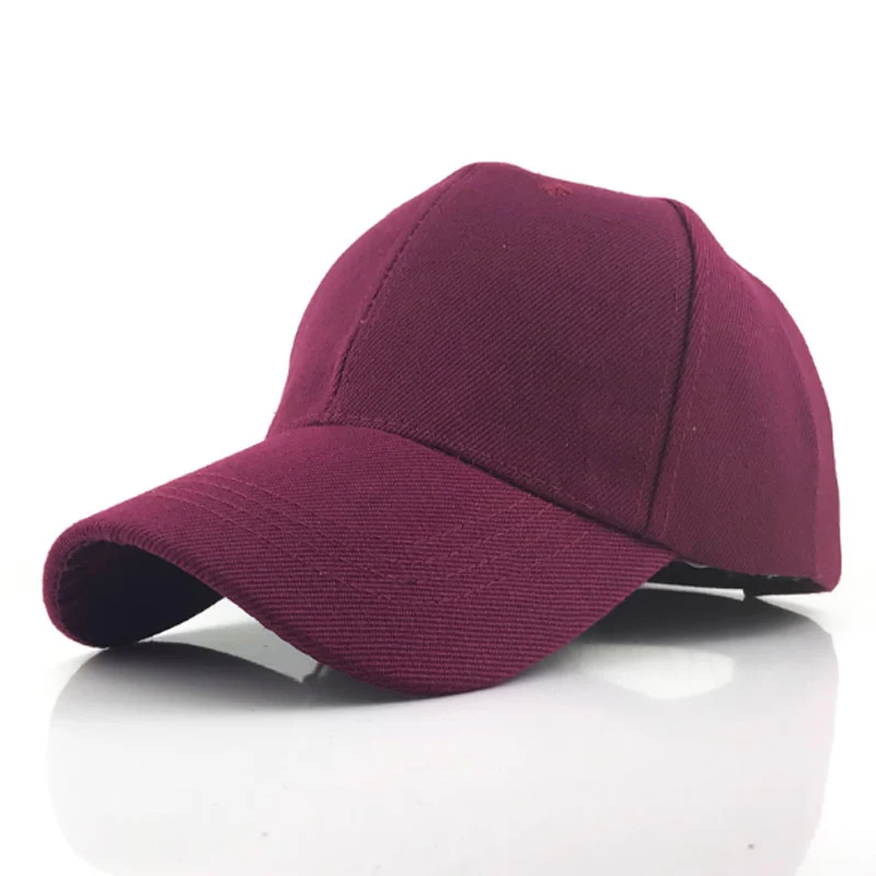 10 цветов хлопок бейсбол однотонные кепки Snapback шапки хип хоп для женщин и мужчин Bone шляпы Модные Повседневные папа Casquette Gorras