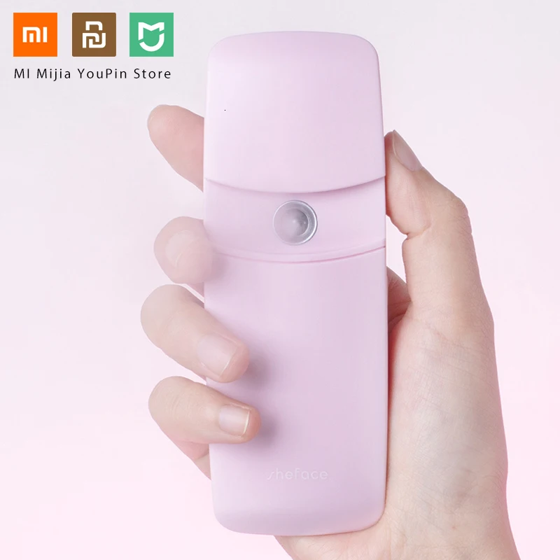 

Xiaomi Sheface Face Replenishing Instrument Face Humidifier Charging Portable Spray Water Replenishing Sprayer Moisturizing Face