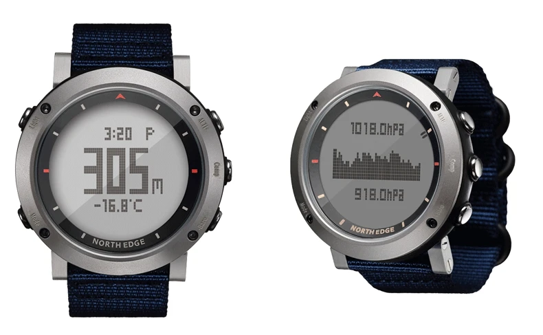 Северная режущая кромка для мужчин спортивные электронные военные армейские часы для бега плавания спортивные часы альтиметр барометр компас водонепроницаемый
