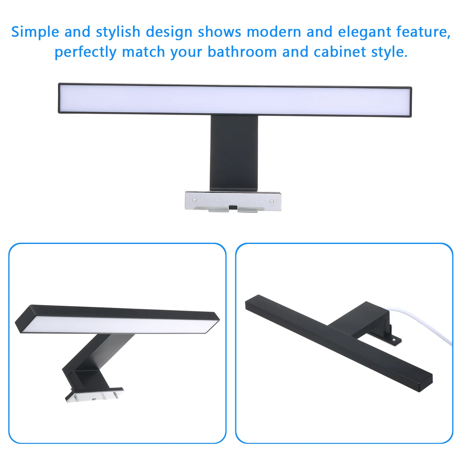LED Wall Light Waterproof Wall Lamp Makeup Mirror Lights Bathroom Light Vanity Lights Cabinet Lamp Modern Sconces Lighting