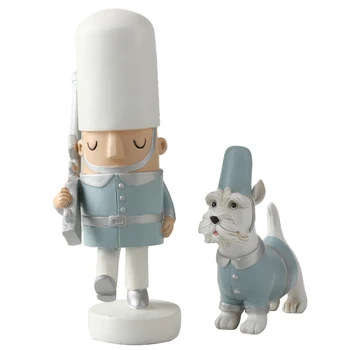 

Nutcracker puppet soldier decoration creative home living room TV cabinet room decoration display shooting props