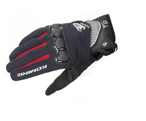 KOMINE GK-162 Мотоциклетные Перчатки GK162 3D защита Air Mesh Спортивные Гоночные велосипедные перчатки 8 - Цвет: 1