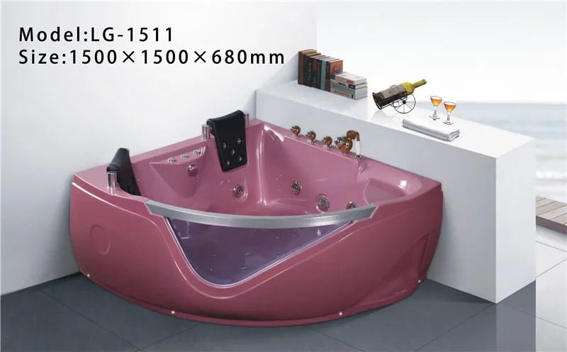 Фабрика Фошань массажная ванна со стеклом квадратной формы|bathtub|bathtub massagebathtub glass |