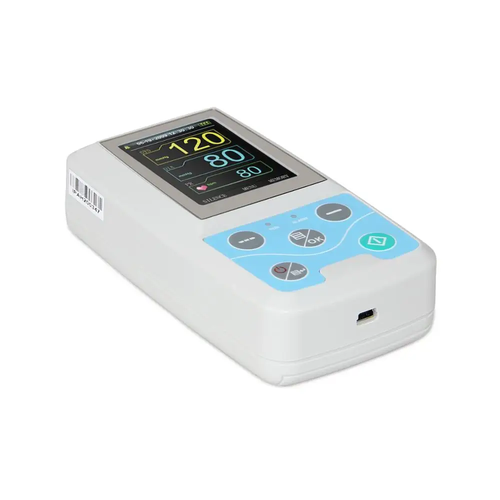 FDA US ABPM50 24 часа педиатрический осциллограф монитор, холтеровский ABPM Холтер BP монитор с программным обеспечением contec