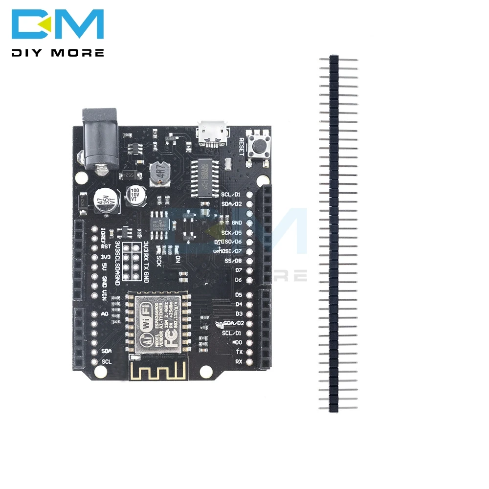 Блок питания WiFi UNO на основе ESP8266 плата для WeMos D1 R2 для Arduino IDE Nodemcu совместимая ESP-8266EX модуль Micro USB