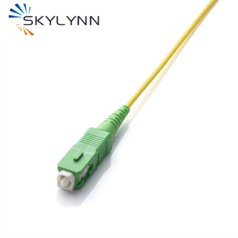 50PCS 3 Meter SC/APC Fiber Optic Patch Cord, Simplex Core 2.0mm SM G657A1 LSZH Jacket Optical Jumper