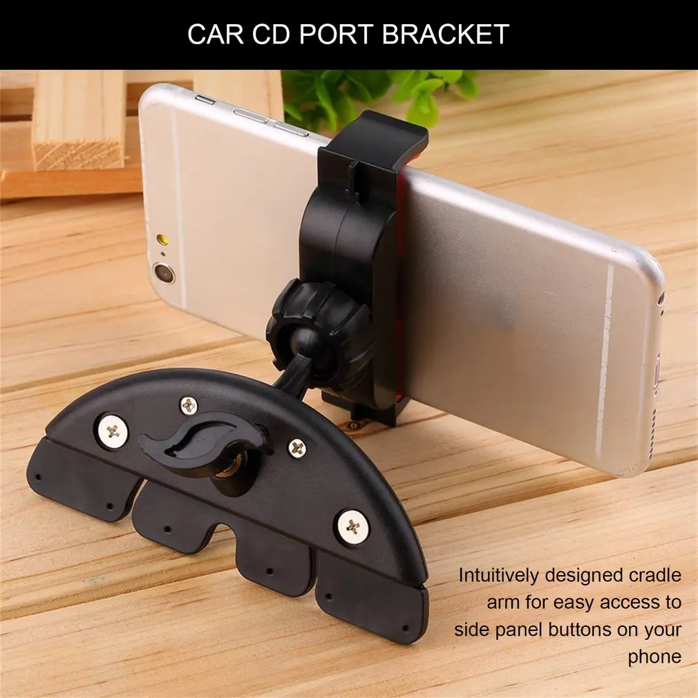  Universal Auto CD Slot Handy Halterung Halter Stehen Cradle Für iPhone 5SE 6S Handy und GPS Halteru