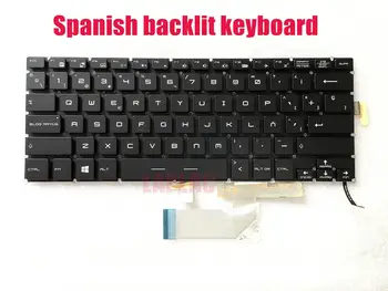 

Spanish Red backlit keyboard for MSI MS-14A1/GS40 6QE-021XSP/046SP/050XSP/092SP/099SP/203SP Phantom