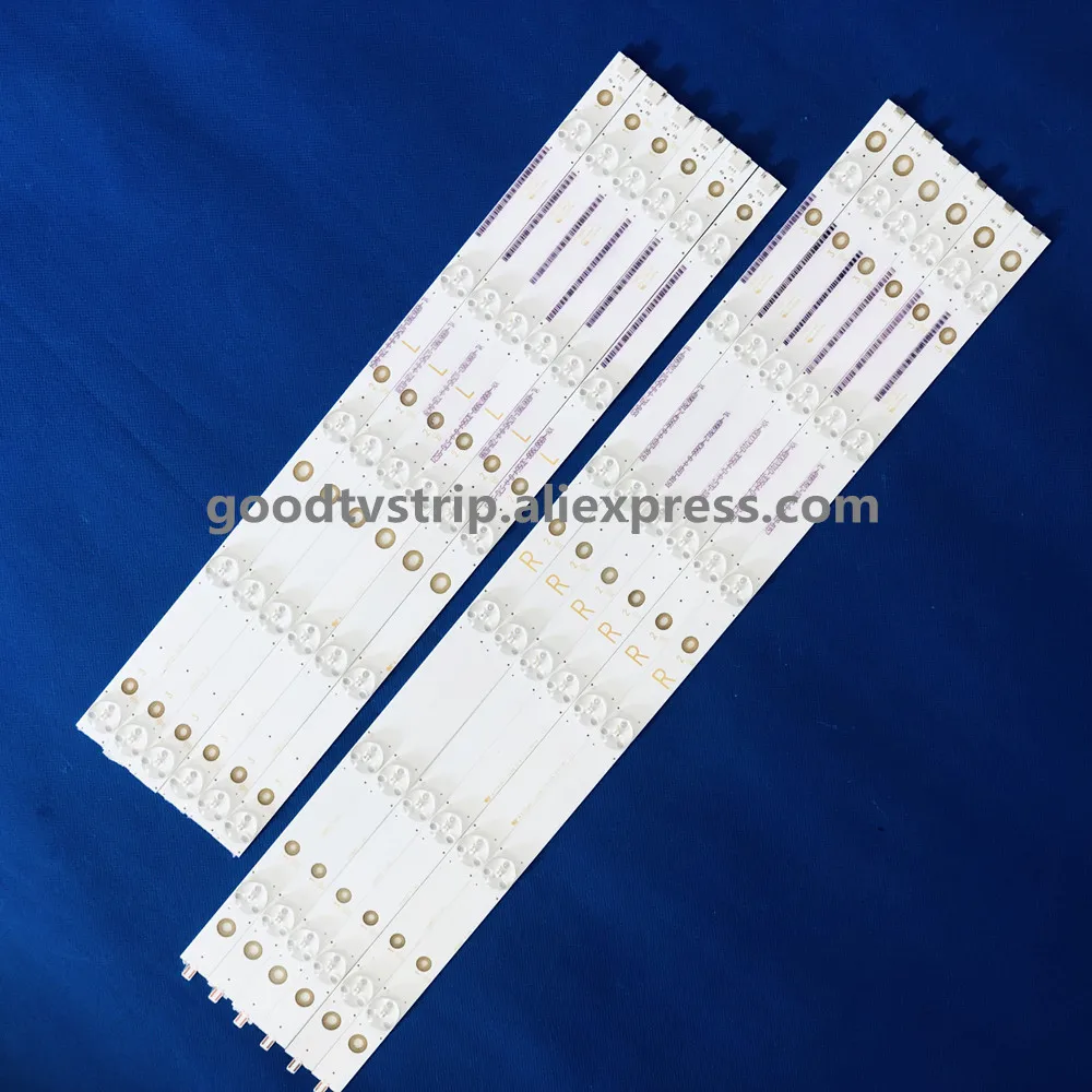 

12pcs LED Backlight strip For Planar SL4851 LB48015 V1 V0_00 210BZ05DL43030J05L 3B7450001EA0 BDL4830QL M30900 E74739
