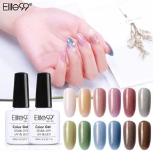 Elite99 10ML Gold Dust Gel Polish Bling Glitter UV Gel Varnish Soak Off Shimmer Nail Primer Top Base Coat Nail Art Gel For Nail