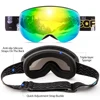 Магнитные Детские лыжные очки UV400, противотуманная маска, очки для катания на лыжах и сноуборде для девочек и мальчиков, очки с персонализир... ► Фото 2/6