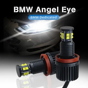 

DXZ 2X H8 CREE LED Fog Lights Headlight 120W Canbus Error Free Angel Eye Halo For BMW E60 E87 X5 E70 E92 E91 E89 E90 E61 E63 E64