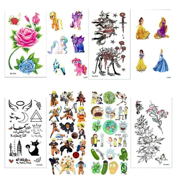 

Tattoo Sticker Tatoo Body Fake Tatto Waterproof Flash Arm Temporary Tattoos Tattos Temp Tatu Sleeves Chest