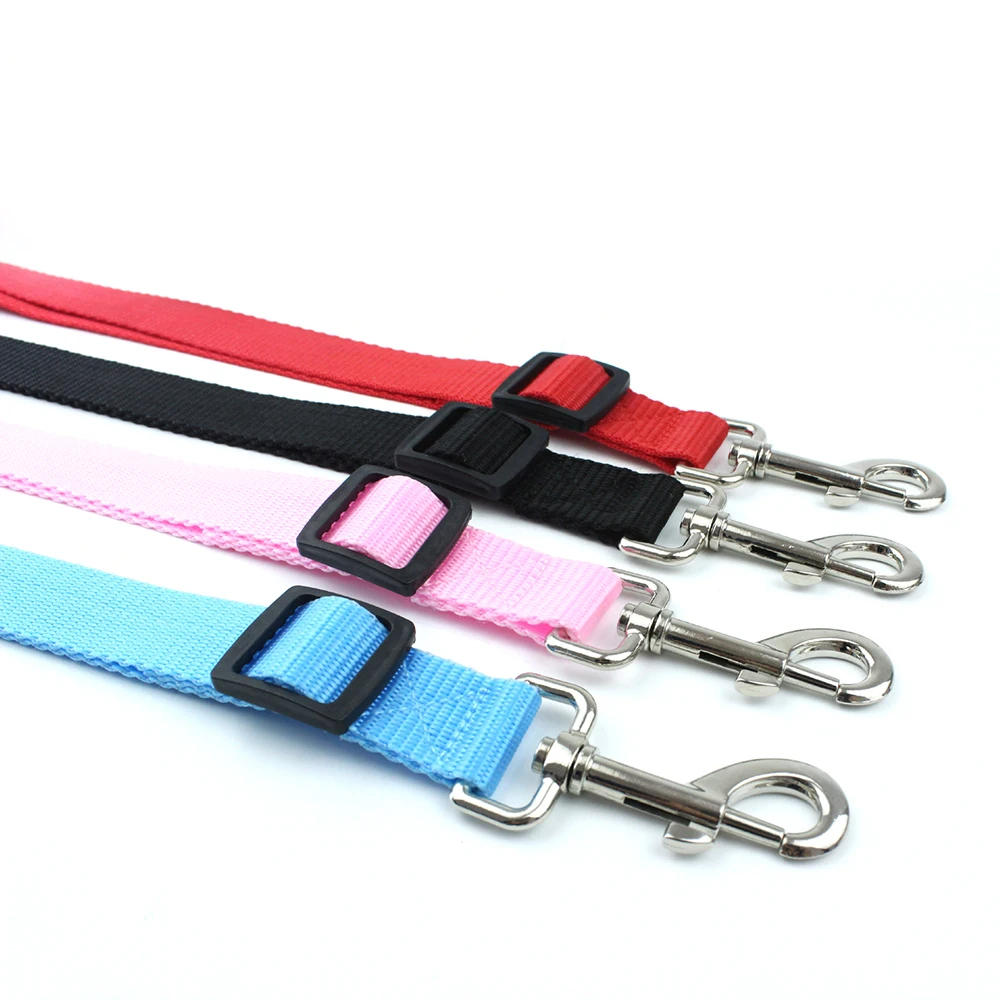 Adjustable Pet Cat Dog Car Seat Belt Pet Seat Vehicle Dog Harness Lead Clip Safety Lever Traction Collars Dogs Accessoires
