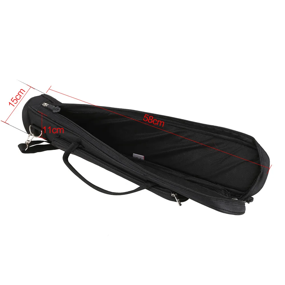 

Soprano Saxophone Sax Bag Case Straight Type Thicken Padded Foam Non-woven Inner Cloth with Adjustable Shoulder Strap