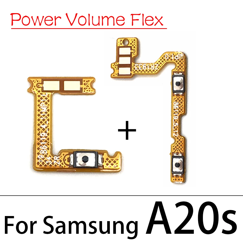 Volume Power Switch On Off Button Key Flex For Samsung A10 A20 A30 A40 A50 A70 A01 A11 A10s A20s A21s A30s A51 A21 A31 A71 A02s