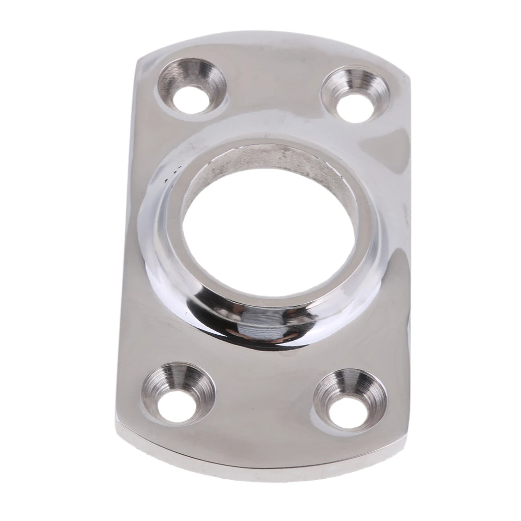 Boat Yacht Hand Rail Fitting 90 Degree 25mm 1 inch Base Marine-Grade 316 Stainless Steel