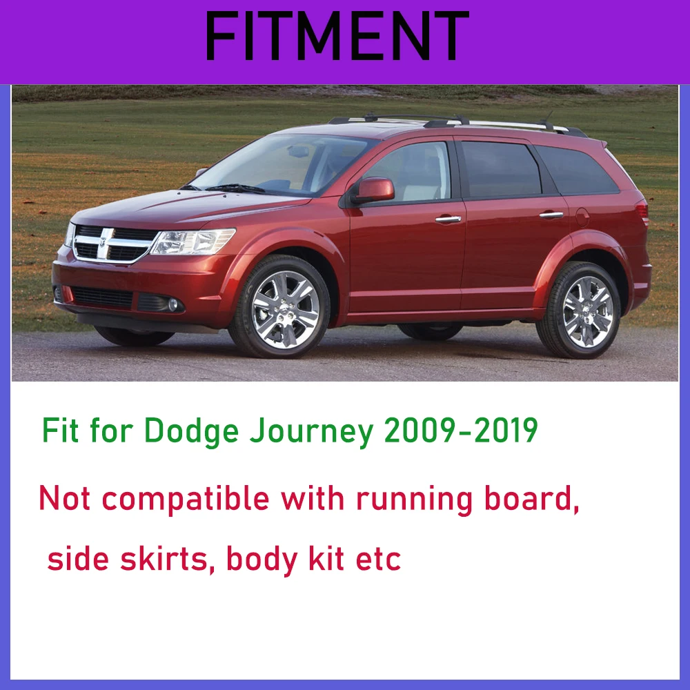 Брызговики Передние Задние для Dodge Journey fiat freemont Dodge JC 2009- Брызговики автомобильные аксессуары