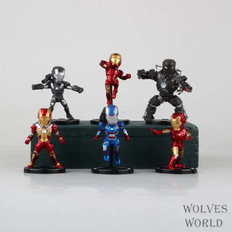 CapitaMall Anime WCF Iron Man 3 Iron Man Wcf6-Iron Man Boxed with Base Garage Kit
