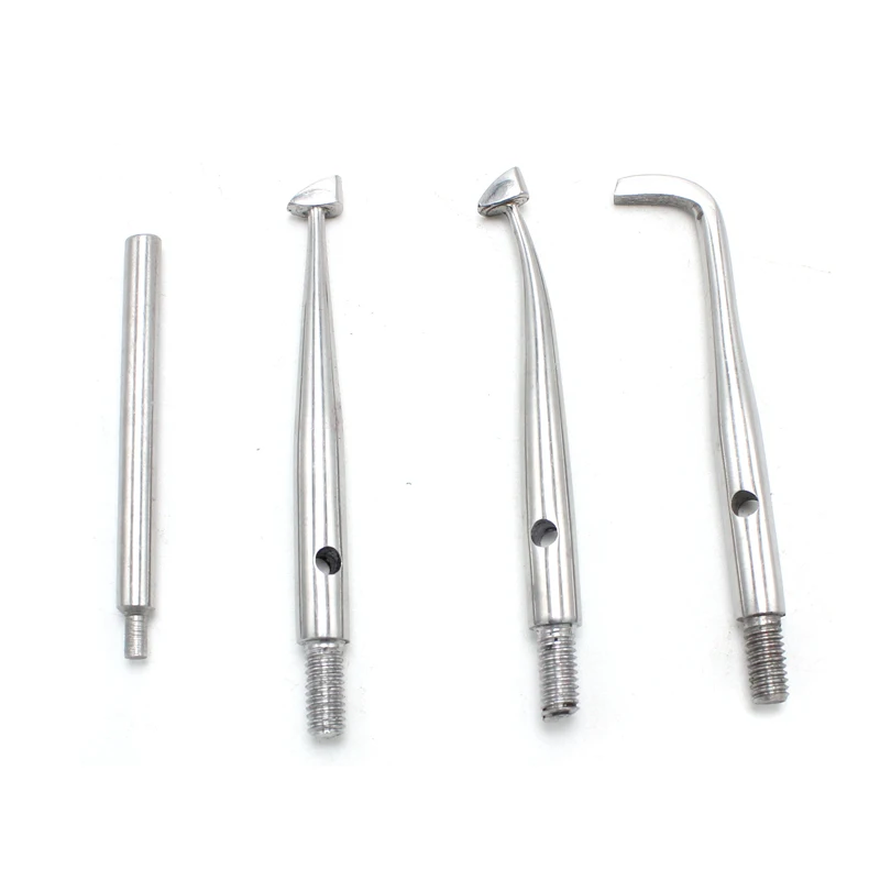 Free Shipping 1 Set Stainless Steel Dental Adjustable Automatic Crown Remover Gun Tool 4 Level for