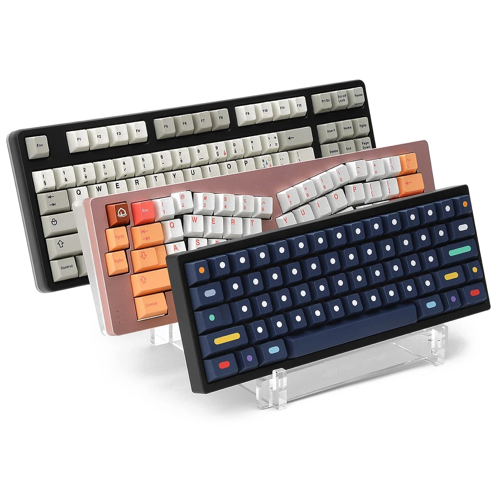 Акриловая подставка для клавиатуры MSTONE S2 полупрозрачная акриловая 3 элемента