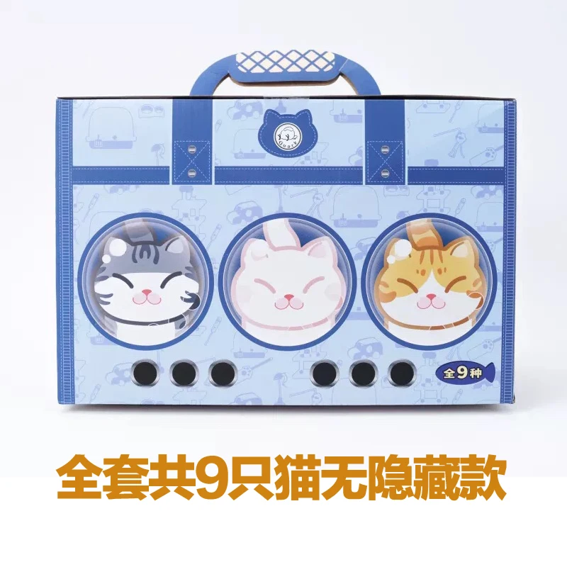 Аниме периферийная кошка капсула игрушка Actoys Гараж Набор колокольчик глухая коробка игрушка Китай милый
