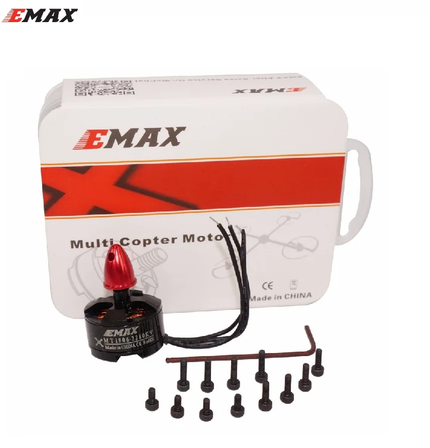 Emax MT1806 2280KV CW/CCW бесщеточный двигатель для FPV mini QAV210/180/QAV250 зарядное устройство для квадрокоптера MultiMate