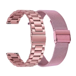 Bracciale in maglia di acciaio inox premium – Cinturino in metallo elegante per orologio
