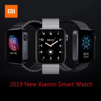 

2019 New Xiaomi Smart Watch MIUI For Watch Xiaomi Wear App Bluetooth4.2 WiFi Pogo in Charging Heart Rated Activity Tracked