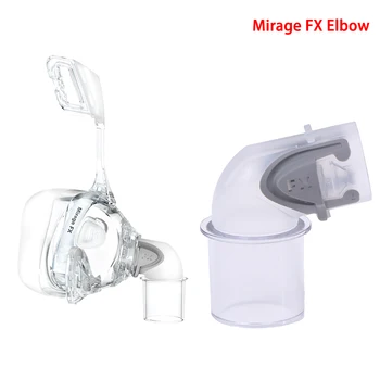 

1Pc Replacement FX Elbow For Resmed Mirage Swivel CPAP Tubing Cushion Connector