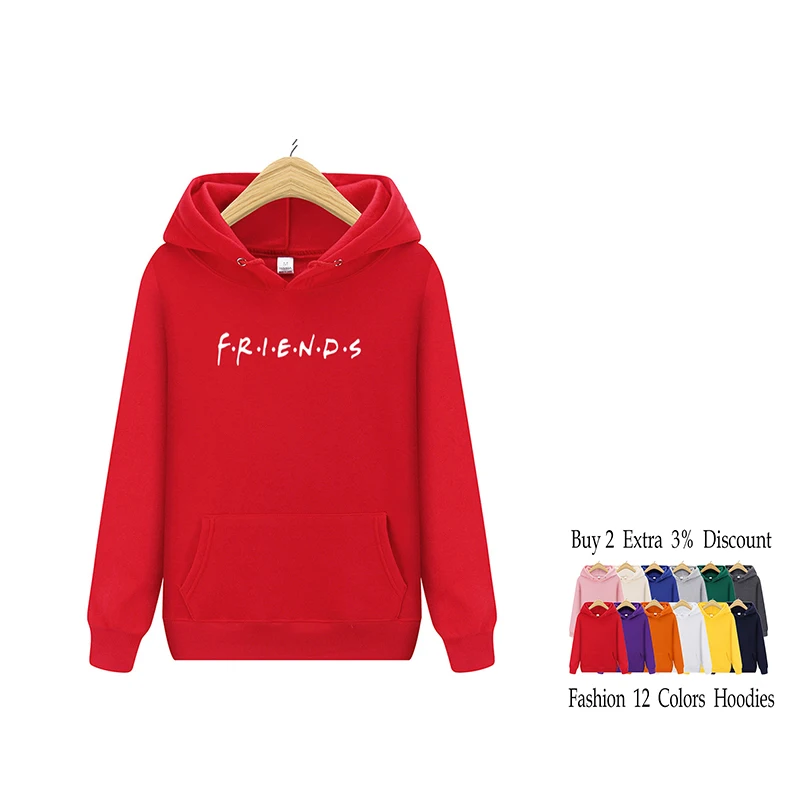 

020 Autum New Design FRIEND Letter Printed Mens Hoodies Cotton Funny Print Hoodie Man Fashion Rick morty Casual Hoodie Sweatshir