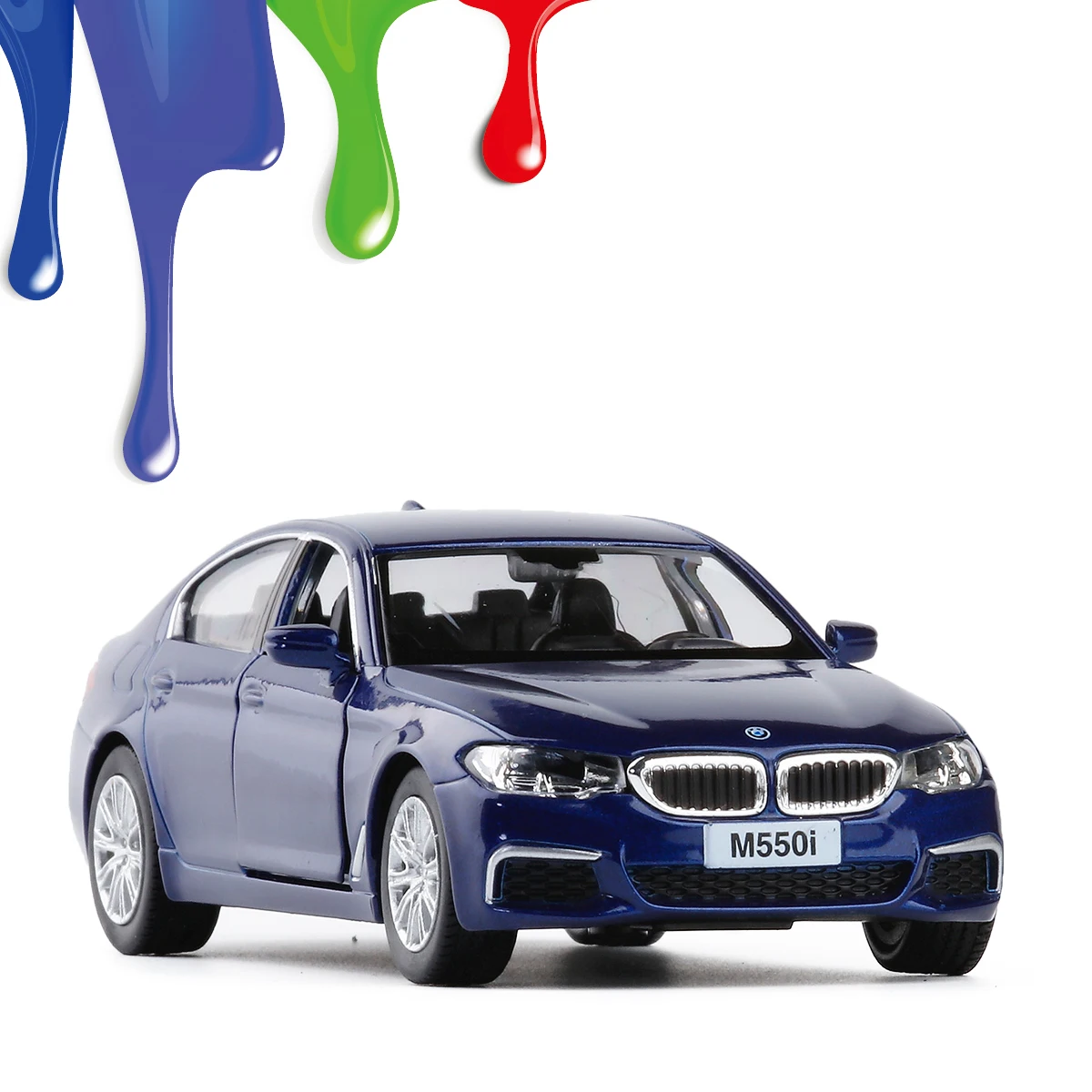 Модель игрушечного автомобиля RMZ City 1/36 M550i металлическая классическая модель из