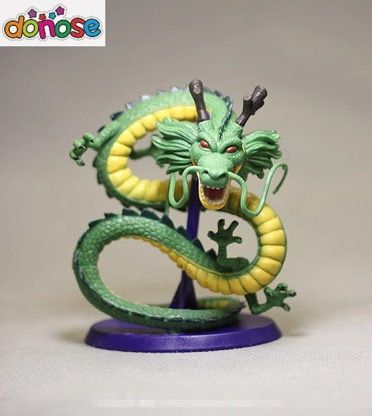 Мини Shenlong фигурка аниме Dragon Ball Z Shenron Фигурка Игрушки Зеленые модели Brinquedos детский торт рождественские подарки 12 см