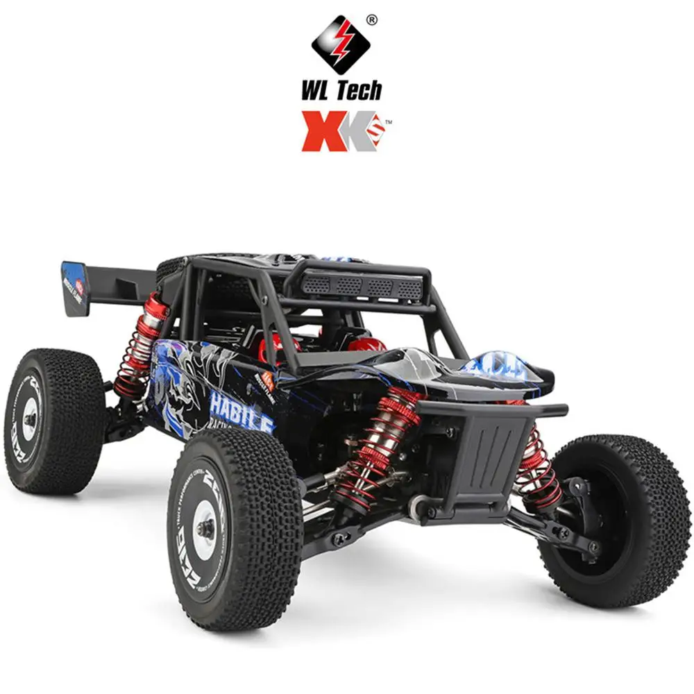 Wltoys 124018 60Km/h High Speed RC Car 1/12 Scale 2.4G 4WD RC Off-road Crawler RTR Electric RC Climbing Car Toy for Kids Wltoys 124018 60Km/h High Speed RC Car 1/12 Scale 2.4G 4WD RC Off-road Crawler RTR Electric RC Climbing Car Toy for Kids