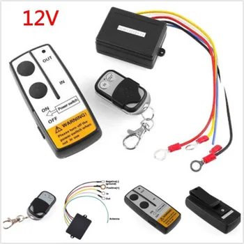 

1 set 12V Winch Wireless Remote Control Controller Fits For Jeep Truck ATV atv winch Control Switch Waterproof Car Accessories