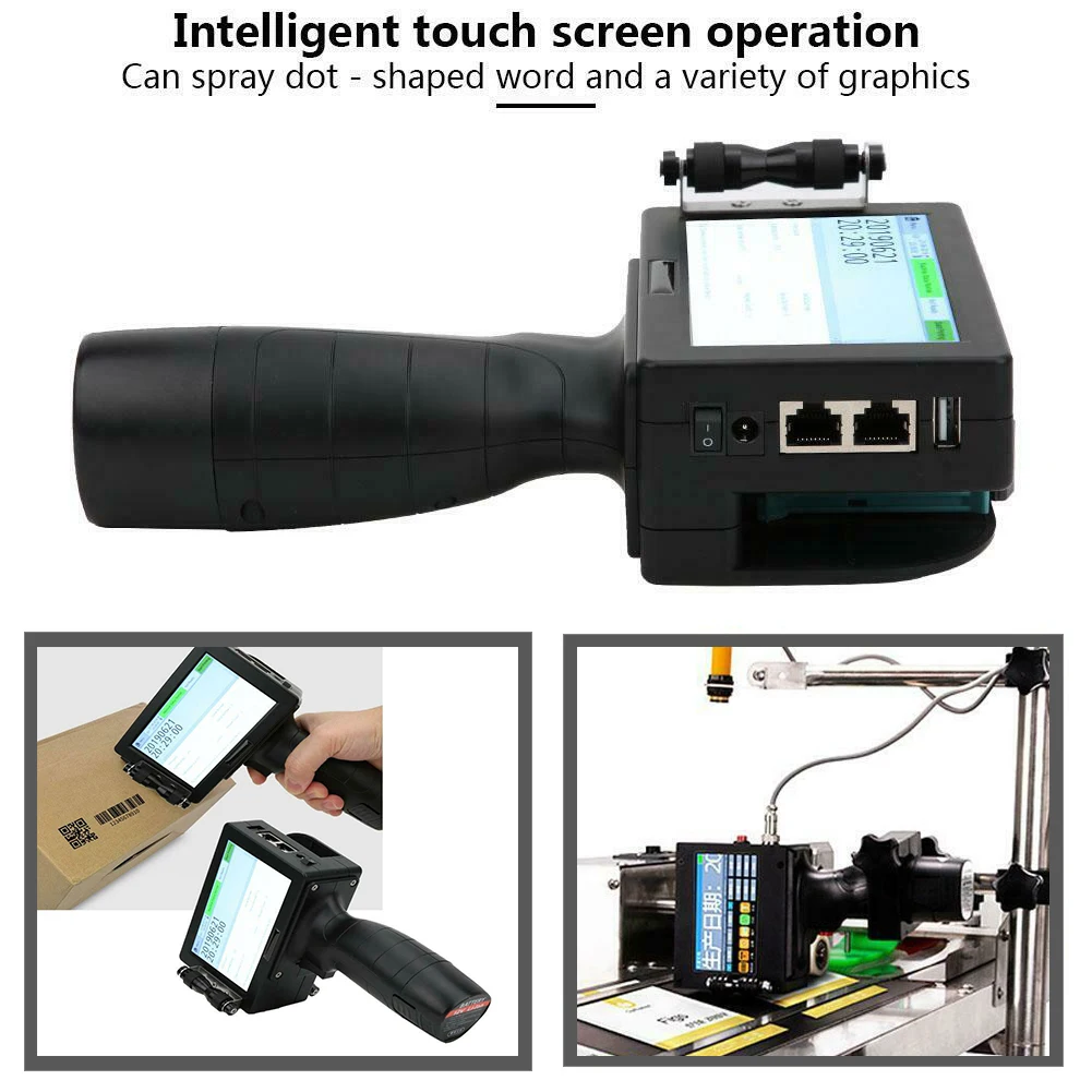 plastic injection machine eco solvent printer digital printing machinery for printing expiration date