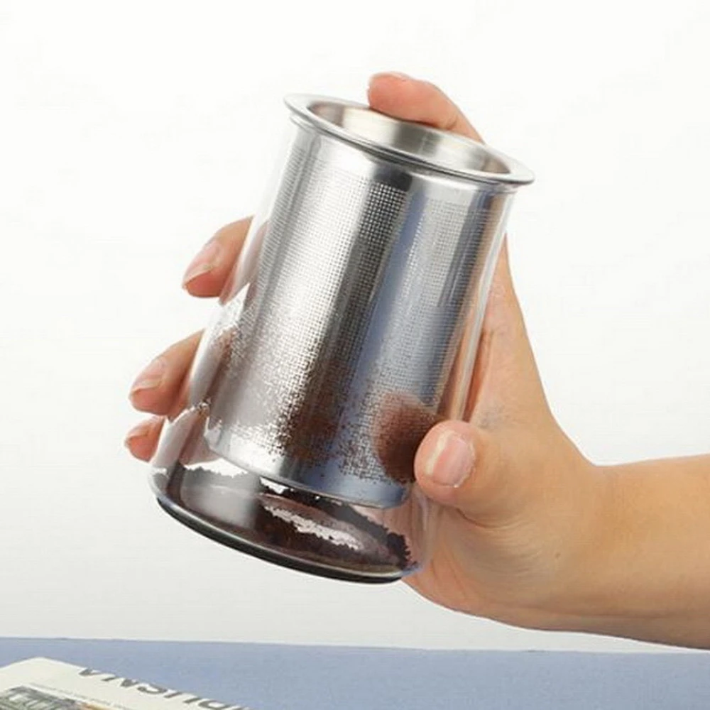 Coffee Filters sieve powder 304 stainless steel filter smell cup picker hand coffee Strainer | Дом и сад