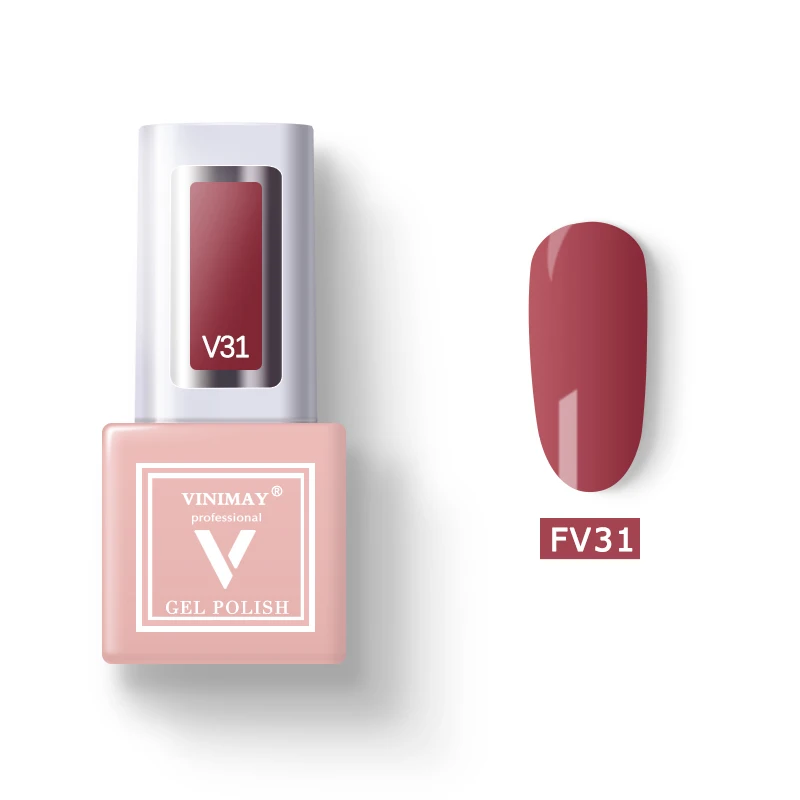 VINIMAY 60 Цветной Гель-лак для ногтей vernis полуперманентный УФ-гель лак-праймер впитывающий Гель-лак для ногтей Полировочный Гель для маникюра - Цвет: FV31